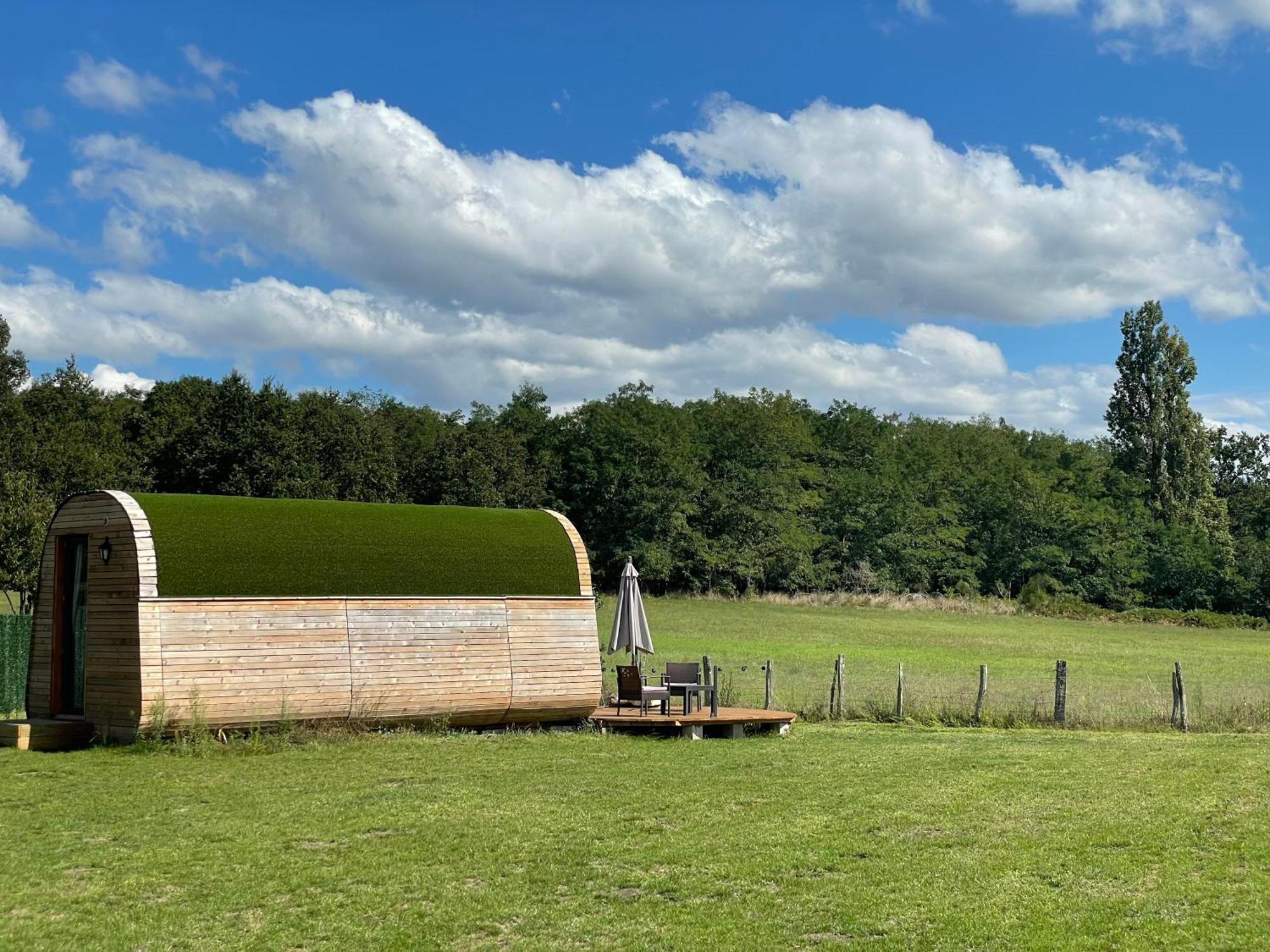 Logement Insolite : La Ruche Verte Monts-sur-Guesnes Exterior foto